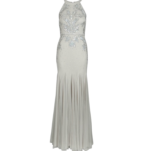 NWT! Boohoo Hand Embellished Maxi Dress - Picture 1 of 8